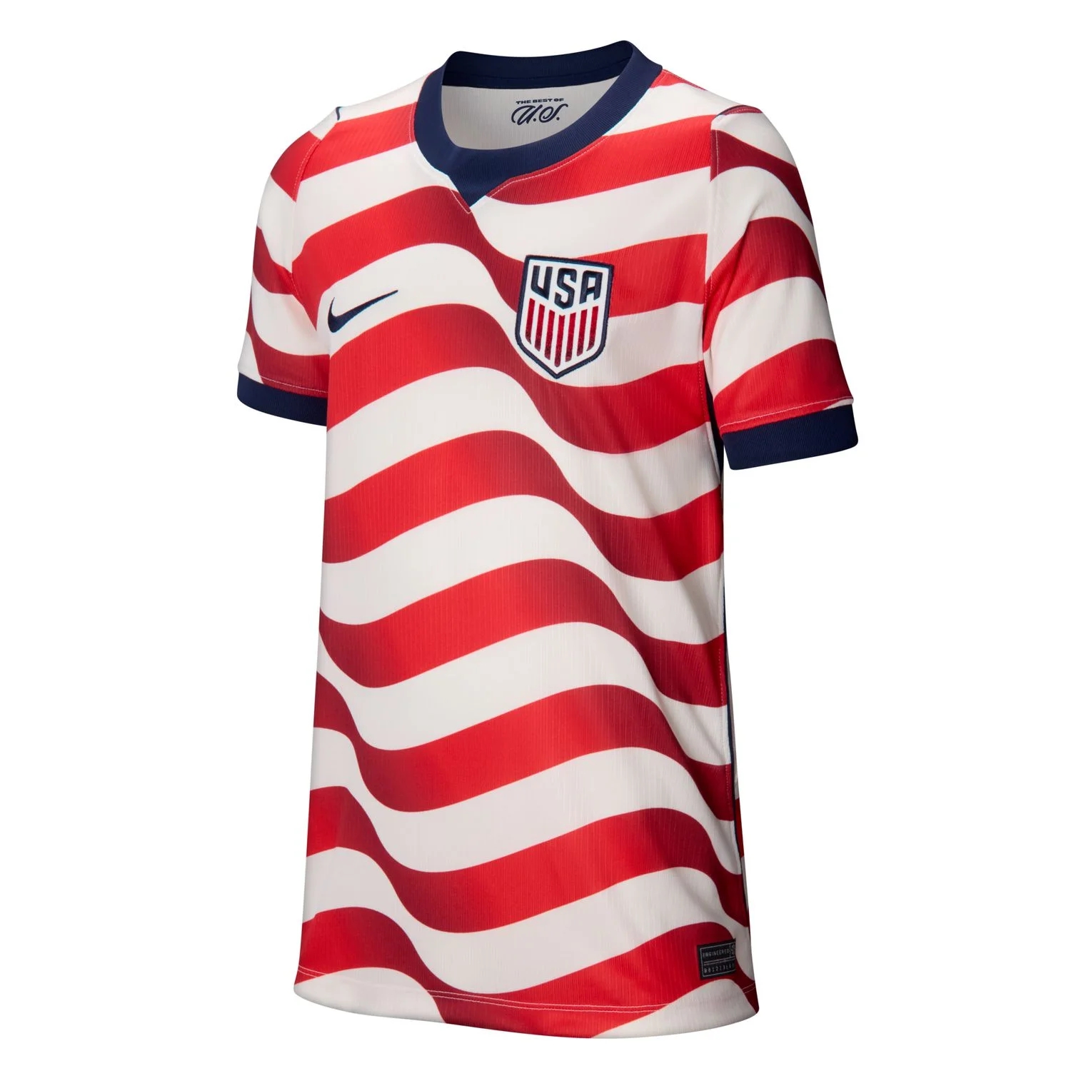 USA 2026 Home Youth Jersey - Radiant Gradient Stripes Edition