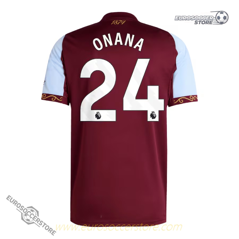 Aston Villa 25-26 Home Jersey ONANA 24