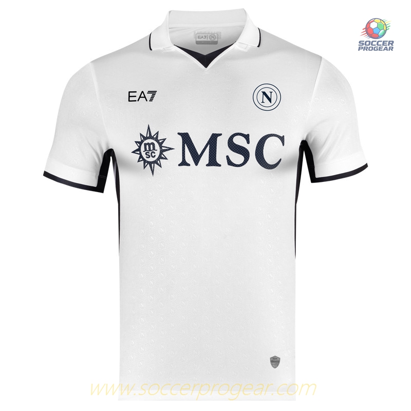Napoli Away Youth Soccer Uniform Soccer Football Shirt 2024-2025 Season