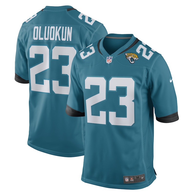 None Foyesade Oluokun Jacksonville Jaguars NFL Team Authentic Jersey