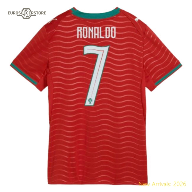 2026-2027 Portugal Home Fan Version Womens Shirt For Match Day