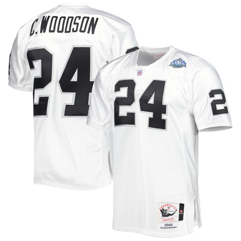 None Charles Woodson LV Raiders Sleek Premium Jersey Football Apparel
