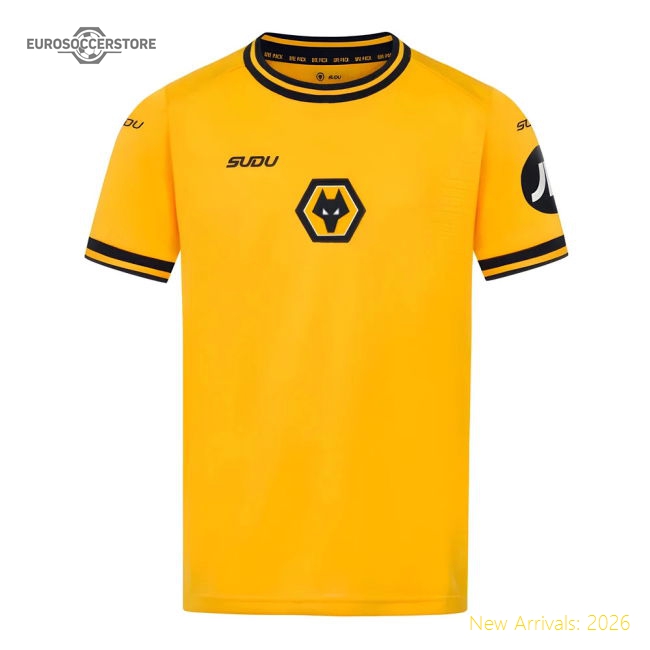 Wolves Home Kit 2024-2025 Fan Wear Jersey Supporter Exclusive