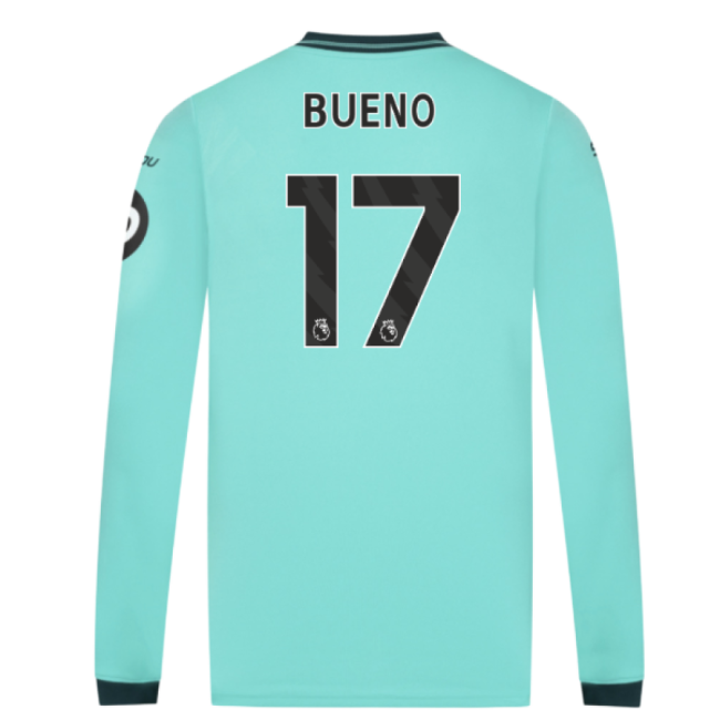 2025-2026 Wolves Away Elite - UV Protection EPL Shirt Bueno 17 Ad#807