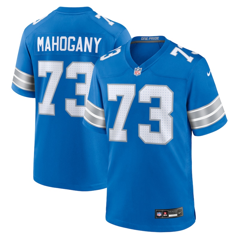 None Christian Mahogany Detroit Lions Powerhouse Team Game-Day Esse...