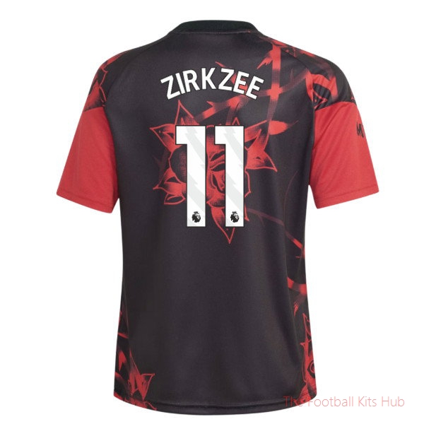 Man Utd 2026-2027 Home Pre-Match Shirt (Kids) (Zirkzee 11)