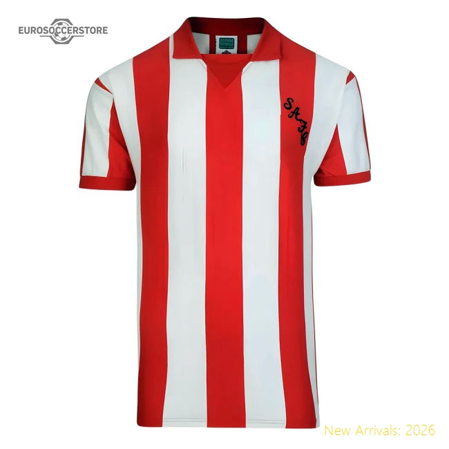 Score Draw Sunderland 1973 Retro Football Shirt - Affordable