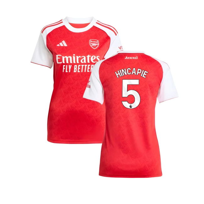 2025-2026 Arsenal Home Shirt (Womens) (Hincapie 5)