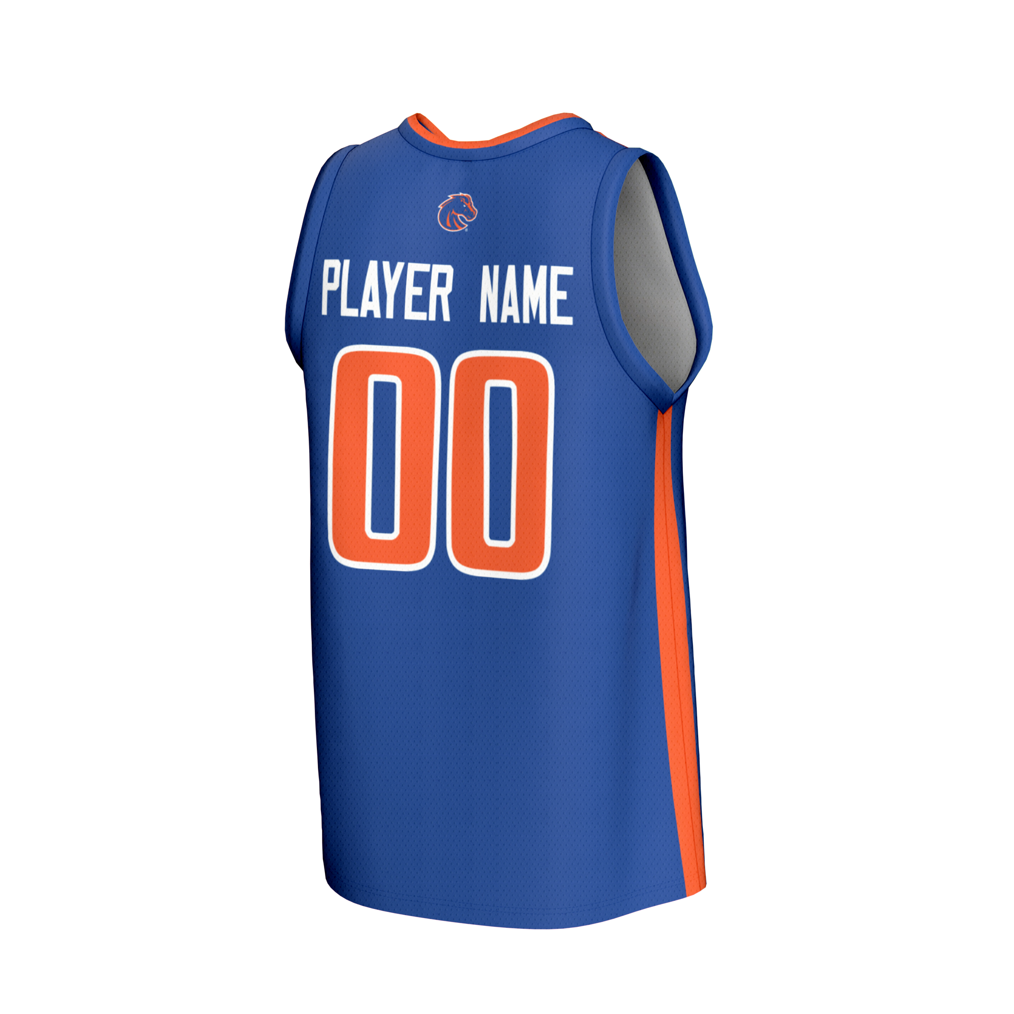 [NJP] Boise State Broncos GameDay Greats Youth NIL Pick-A-Player Lightweight Basketball Fashion Jersey - Royal