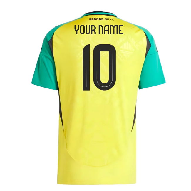2024-2025 Jamaica Home Shirt (Your Name)