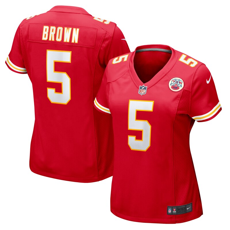 None Marquise Brown KC Chiefs Victory Top-Grade Jersey Football Appare
