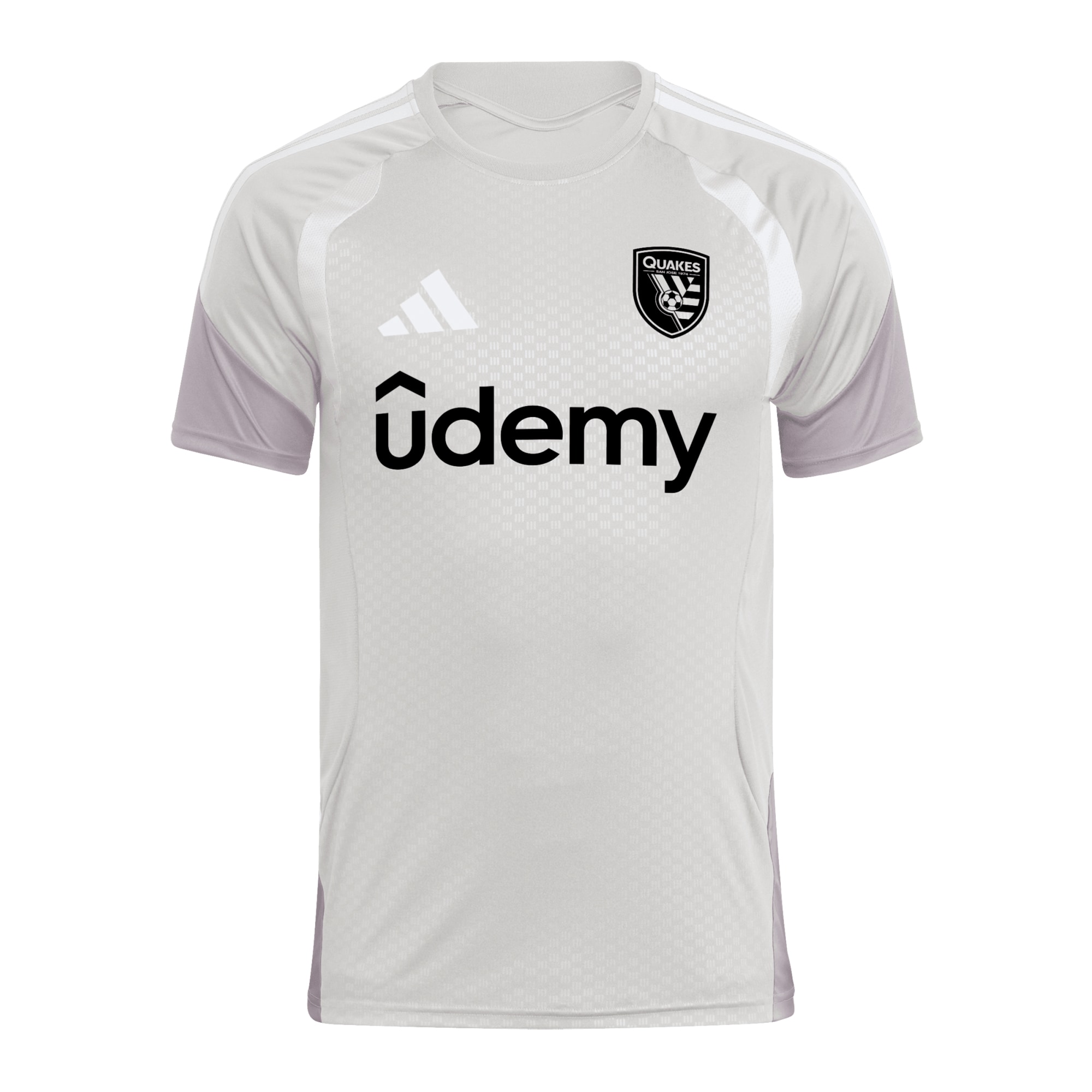 [SJH] San Jose Earthquakes 2026 Competition Training Jersey - Silver