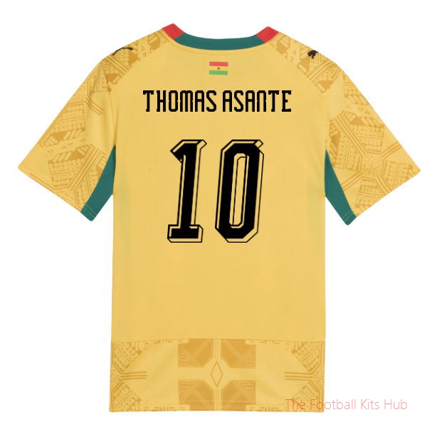 [JED] 2026/27 Ghana Away Shirt (Kids) (Thomas Asante 10)