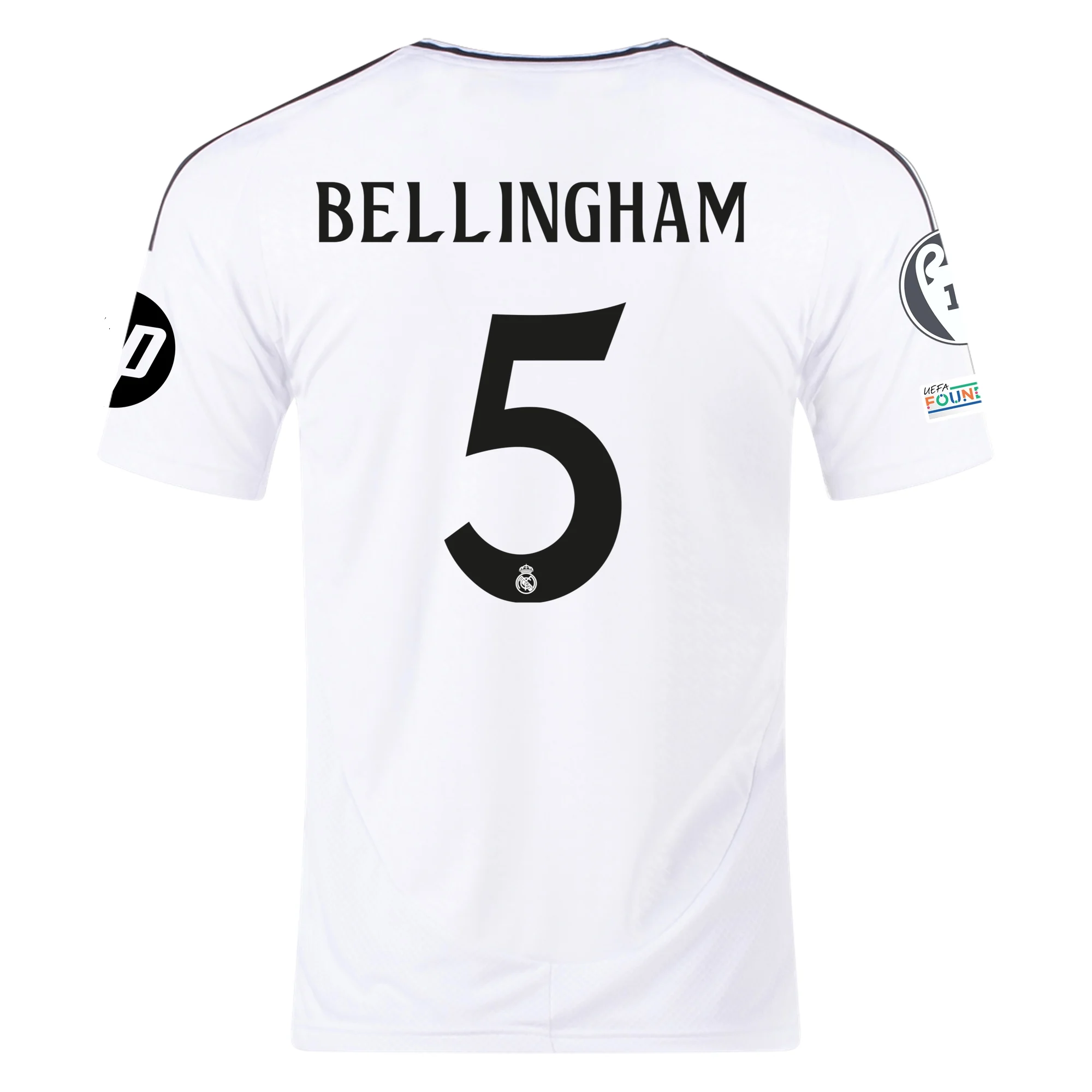 Real Madrid Bellingham 2024-2025 UCL Home Jersey – Authentic Shirt