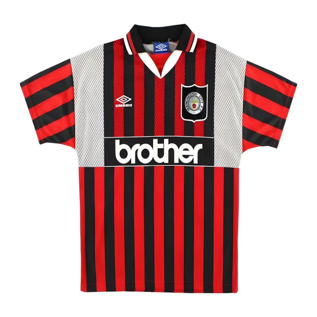 1994-19 Man City Soccer Jerseys official Away Shirt - Adults