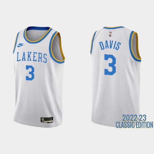 Lakers White Anthony Davis #3 Nike Jersey - Basketball Jersey