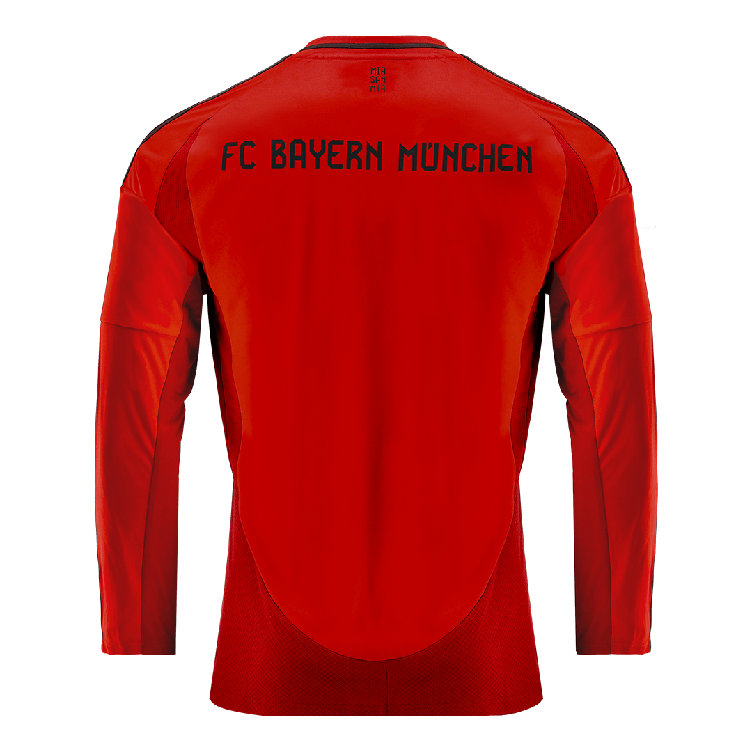 Bayern Munich Home Long Sleeve  Soccer Jersey 2024/25 Authentic Kit