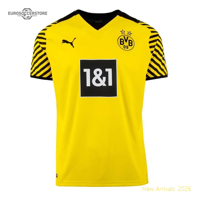 2021-2022 Borussia Dortmund Home Shirt (kids) (bellingham 22)