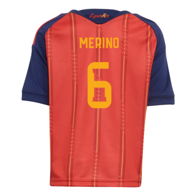 Premium Spain 2026-2027 Spain Home Little Kids Mini Kit (Merino 6)