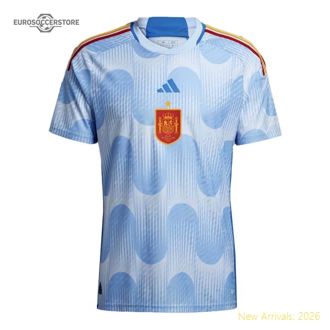 Officially Approved Superior Esp 2022-2023 Euro Champion Away Jersey 7