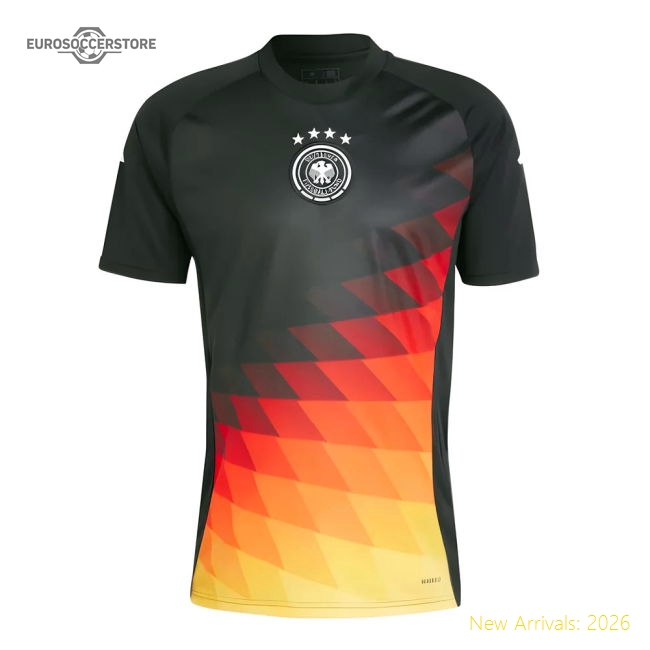 2024-2025 Germany Pre-Match Shirt (Black)