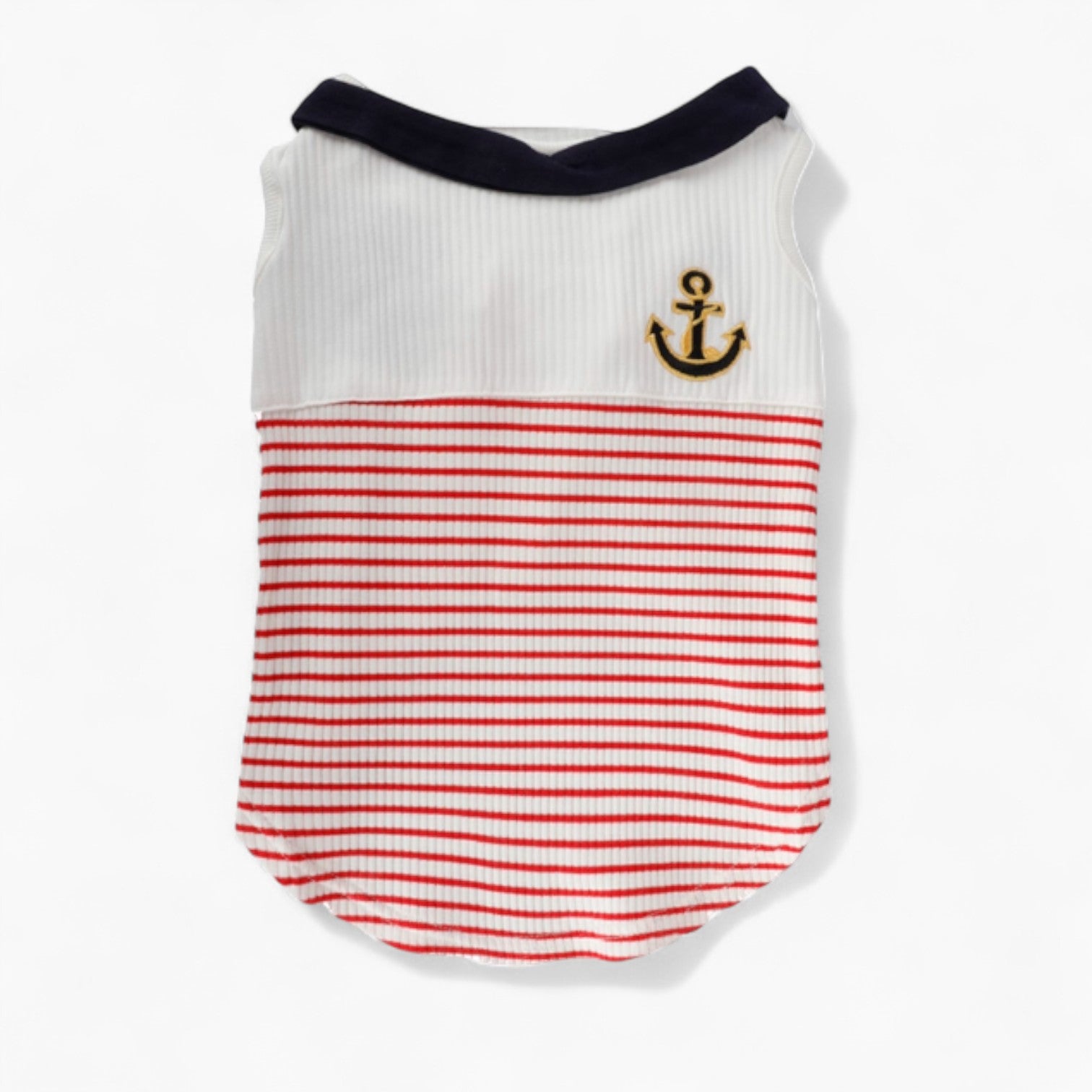 SeaFrench Frenchie Sailor Vest – Striped Thin Summer Dog Vest