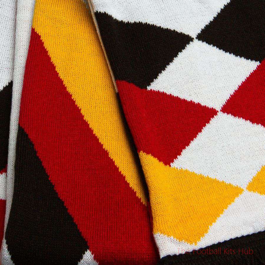 Germany Scarf World Cup 2026 - White/Black/Team Power Red/Collegiate Gold
