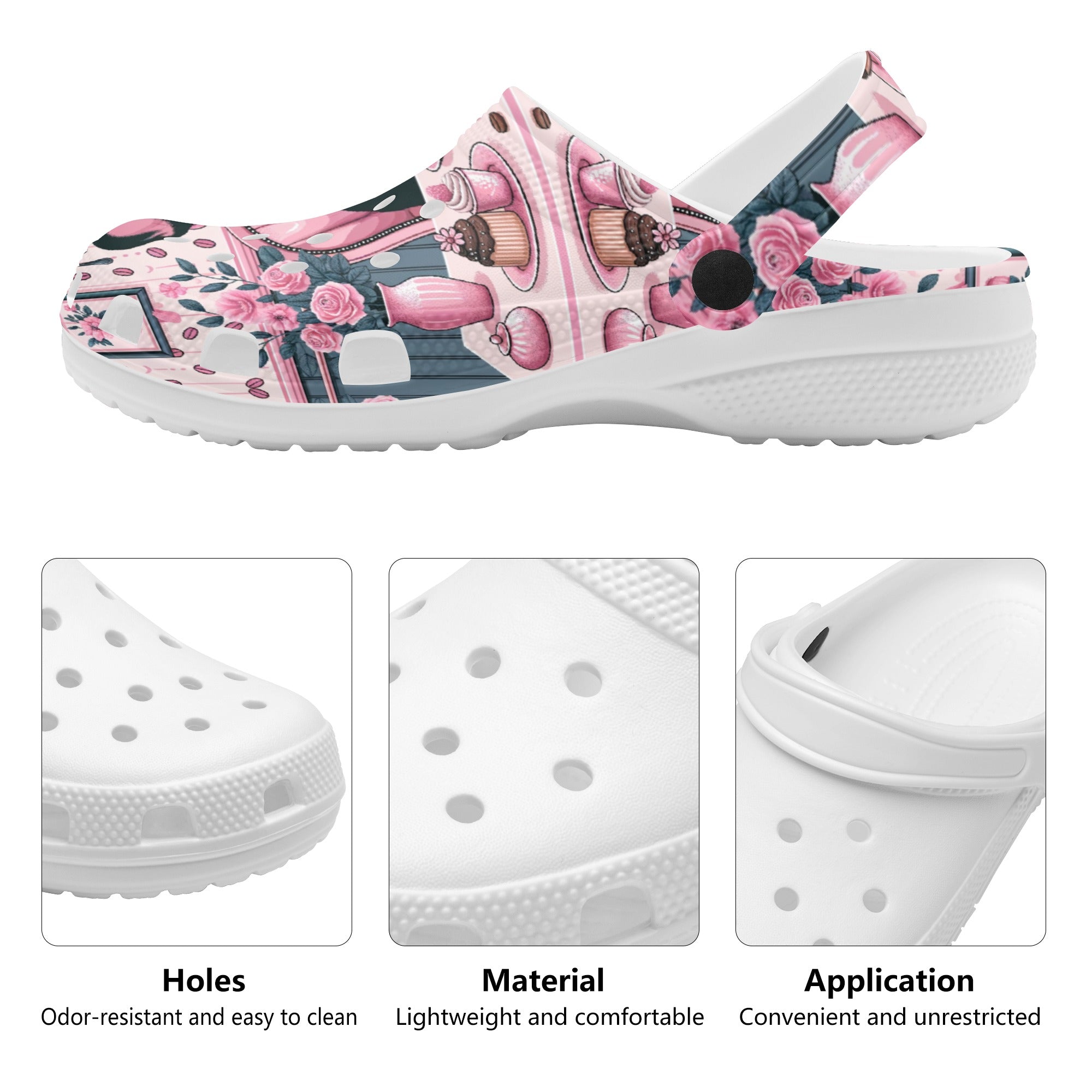 Coco - Bulldog Unisex Clogs Summer Wear | Durable Build