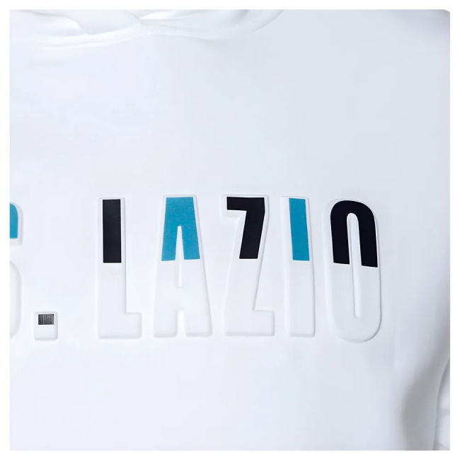 2024-2025 Lazio Over The Head Hoodie (White)