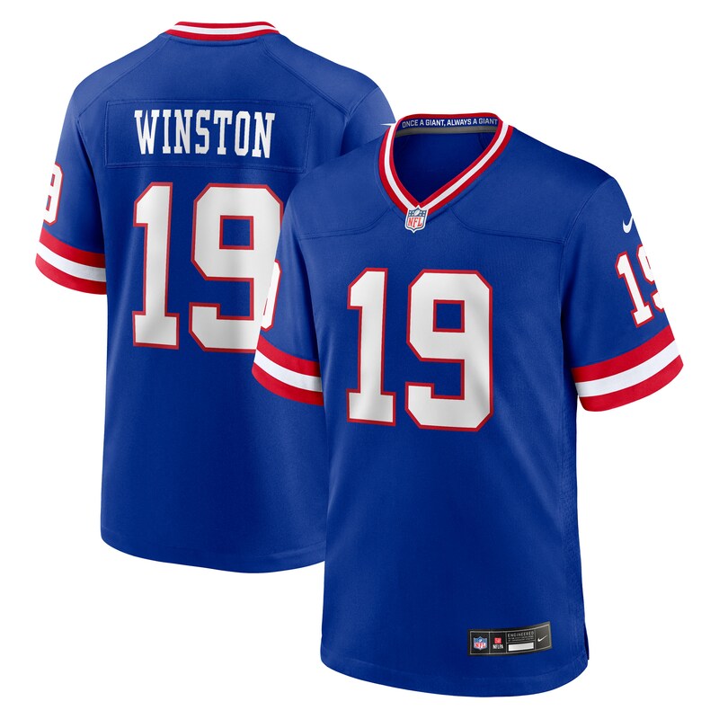 None Jameis Winston NY Giants Bold Genuine Jersey Game Day Wear