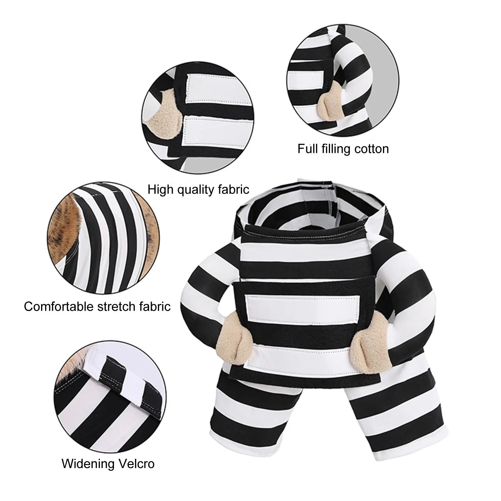 Halloween Outfit With Custom Id Tag Winter Wear | Breed-optimized