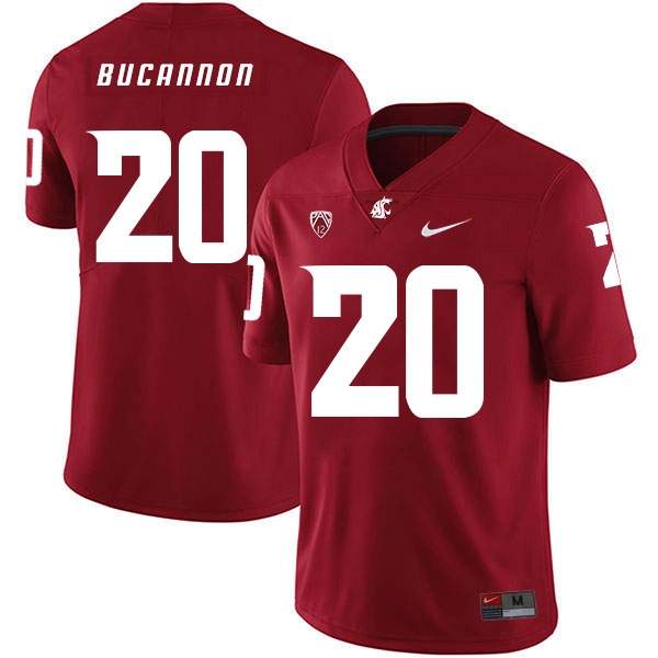 Men's None Red 2024 high quality Deone Bucannon #20 comfortable Jersey