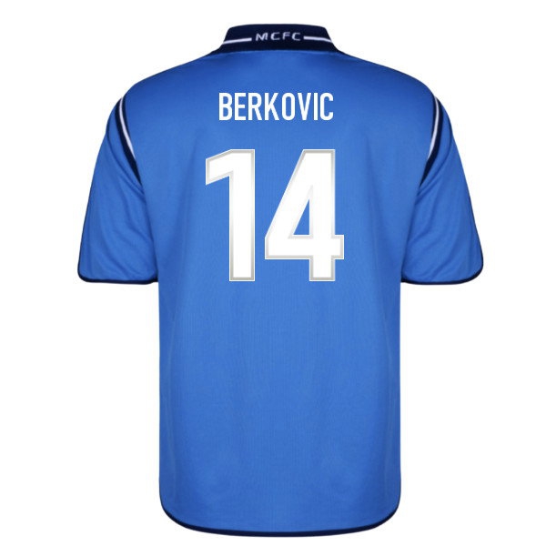 [DDJ] 2001 Manchester City Retro Shirt Home Apparel (Berkovic 14)