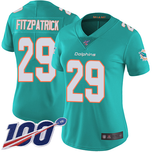 NFL M D Dolphins Minkah Fitzpatrick #29 Green Limited Game Jersey -...