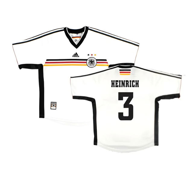 Germany 1998-00 Home Shirt ((Very Good) L) (Heinrich 3)