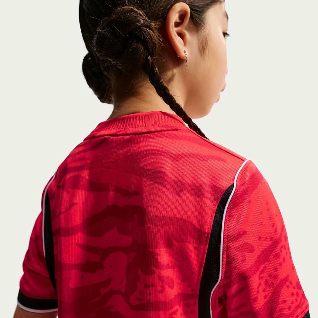 Korea Republic 2026 Home Jersey Youth – Nike South Korea Kids Soccer Jersey