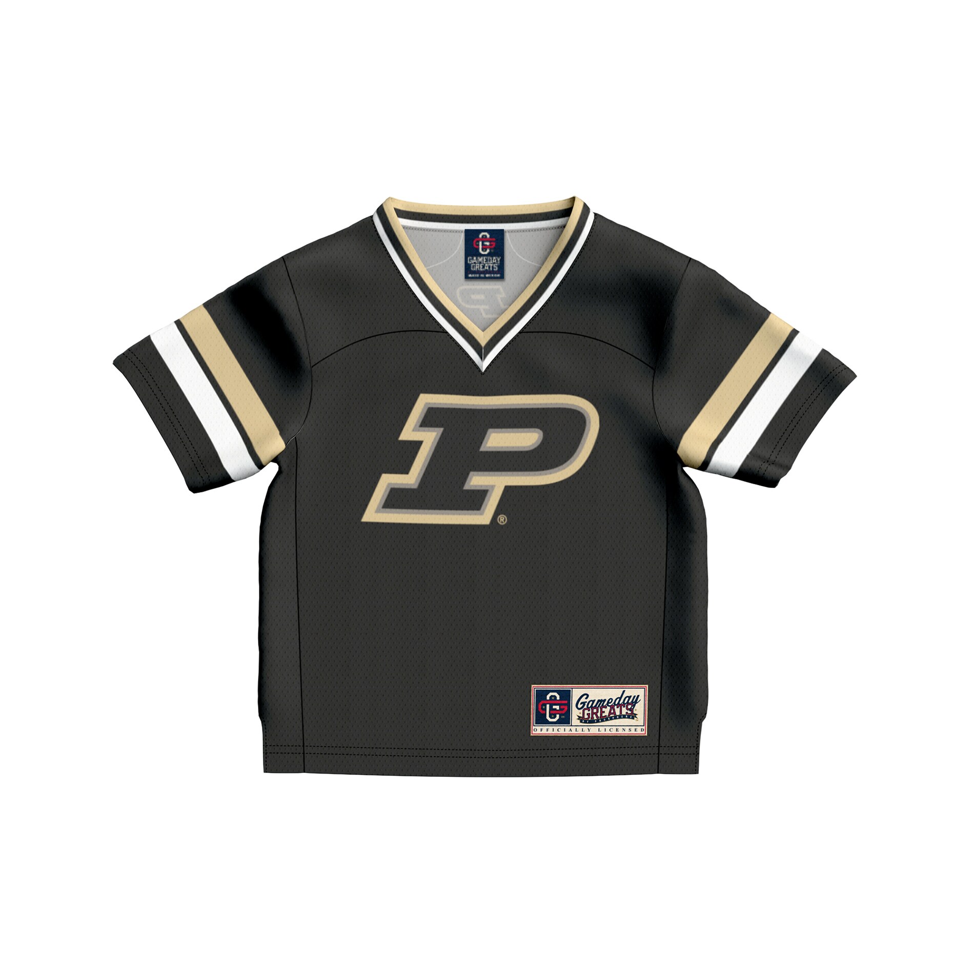 #1 Purdue Boilermakers GameDay Greats Toddler Football Fashion Jersey - Black