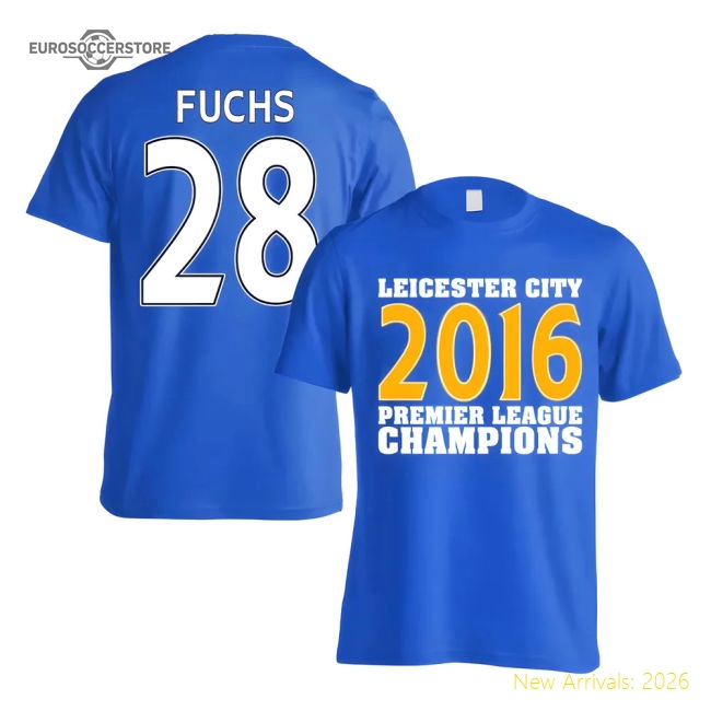 Authentic Leicester City 2016 Premier League Champions T-shirt (fuchs
