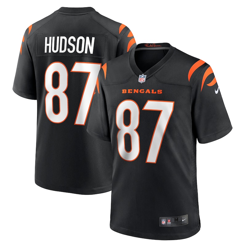 None Tanner Hudson Record-Breaker CIN Bengals Authentic Jersey