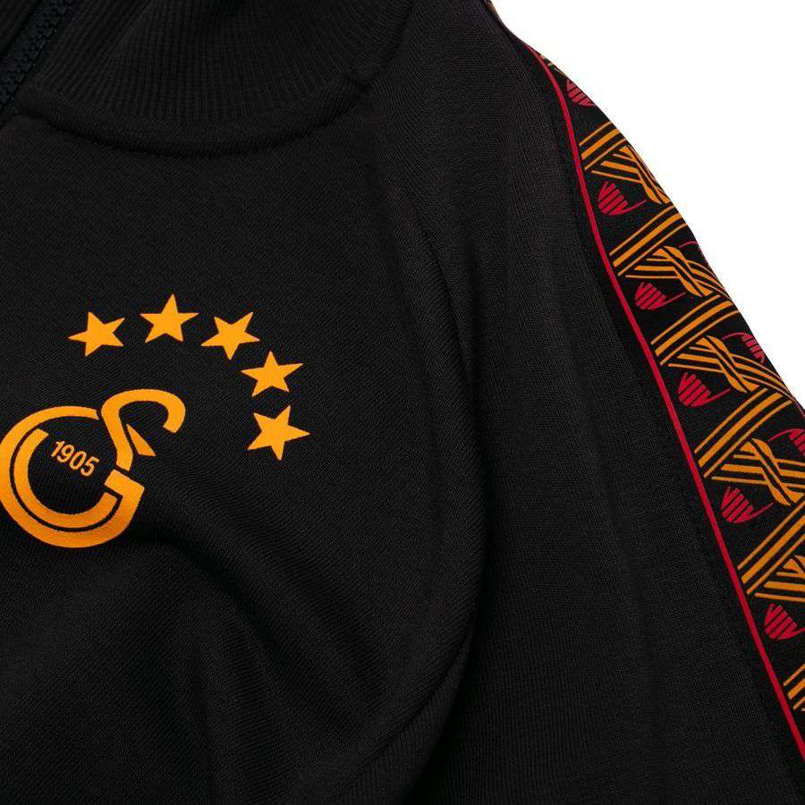 [EFKS] Galatasaray Pullover Zip King Dark Grey/Yellow Kit 1/4