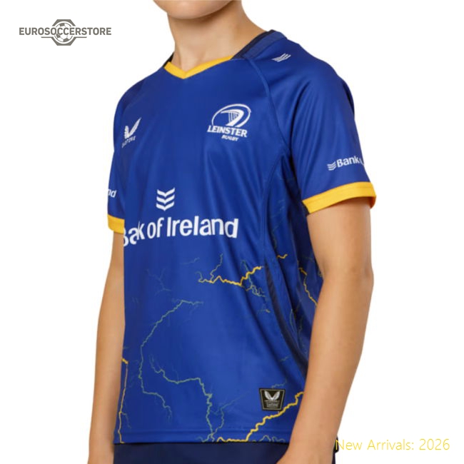 2025-2026 Leinster Home Rugby Shirt (Kids) (Your Name)