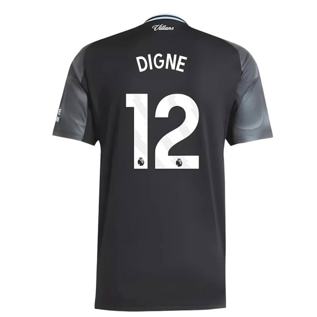 2025-2026 Aston Villa Away Shirt (Digne 12)