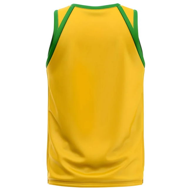 Jersey Brazil Home Concept Basketball Shirt - Baby Professional