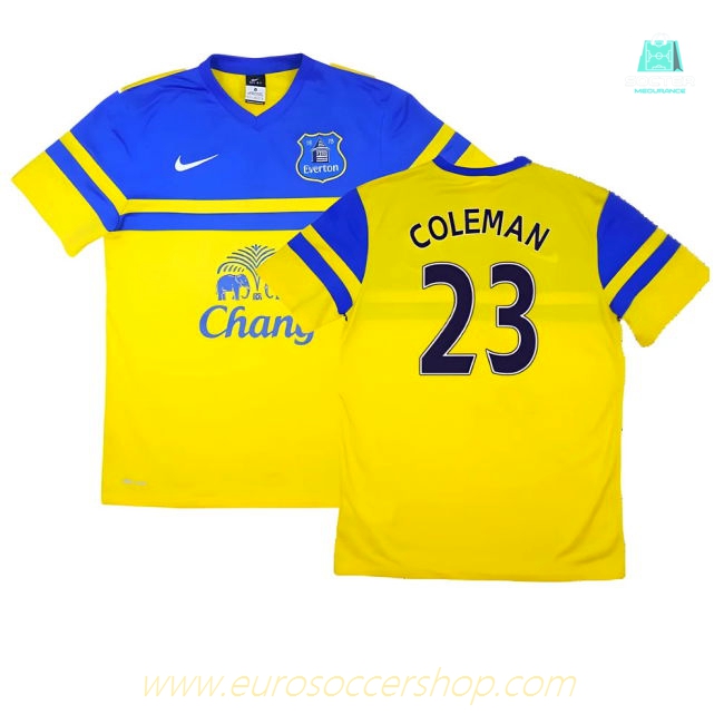 Everton 2013-14 Away Shirt (S) ((Excellent) S) (Coleman 23)