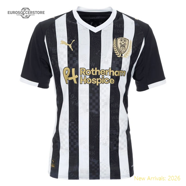 Elite 2025-2026 Rotherham United Third Shirt - Official Edition
