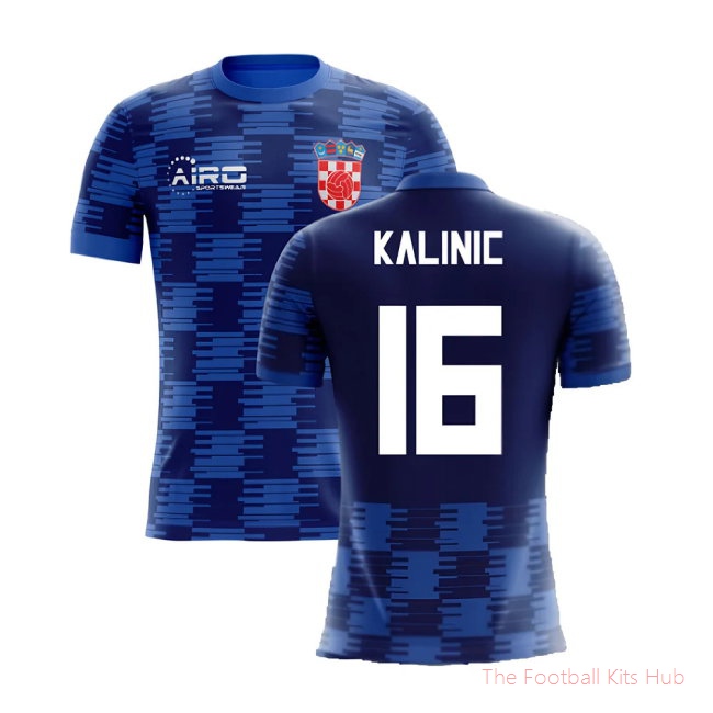 [SJH] 2025/26 Croatia Away Shirt (Kalinic 16) - Kids