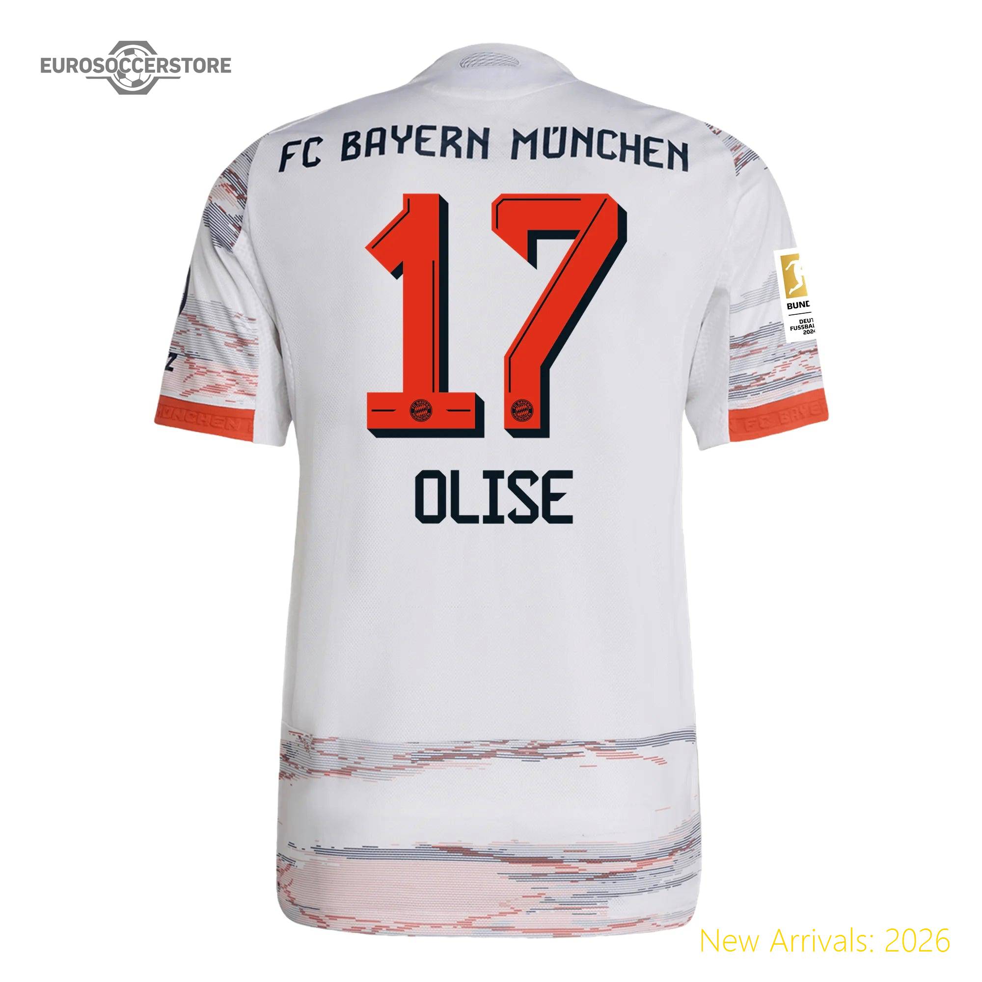 Officially Licensed Trendy Men Bay Team Away Authentic Jersey 2023