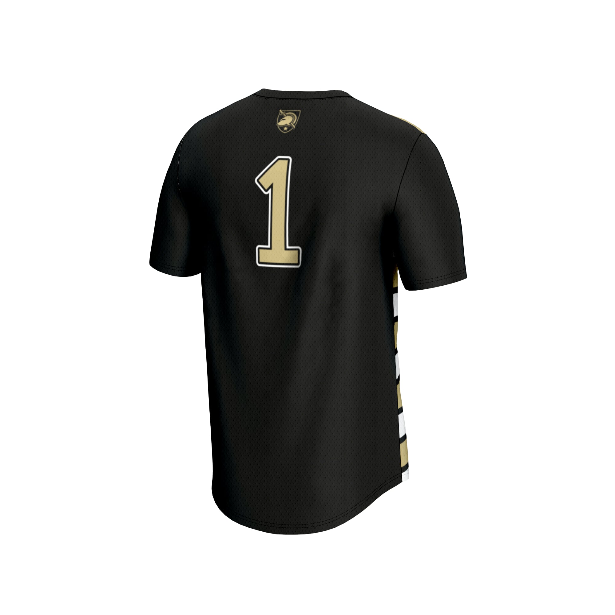 #1 Army Black Knights GameDay Greats Youth Lightweight Soccer Fashion Jersey - Black