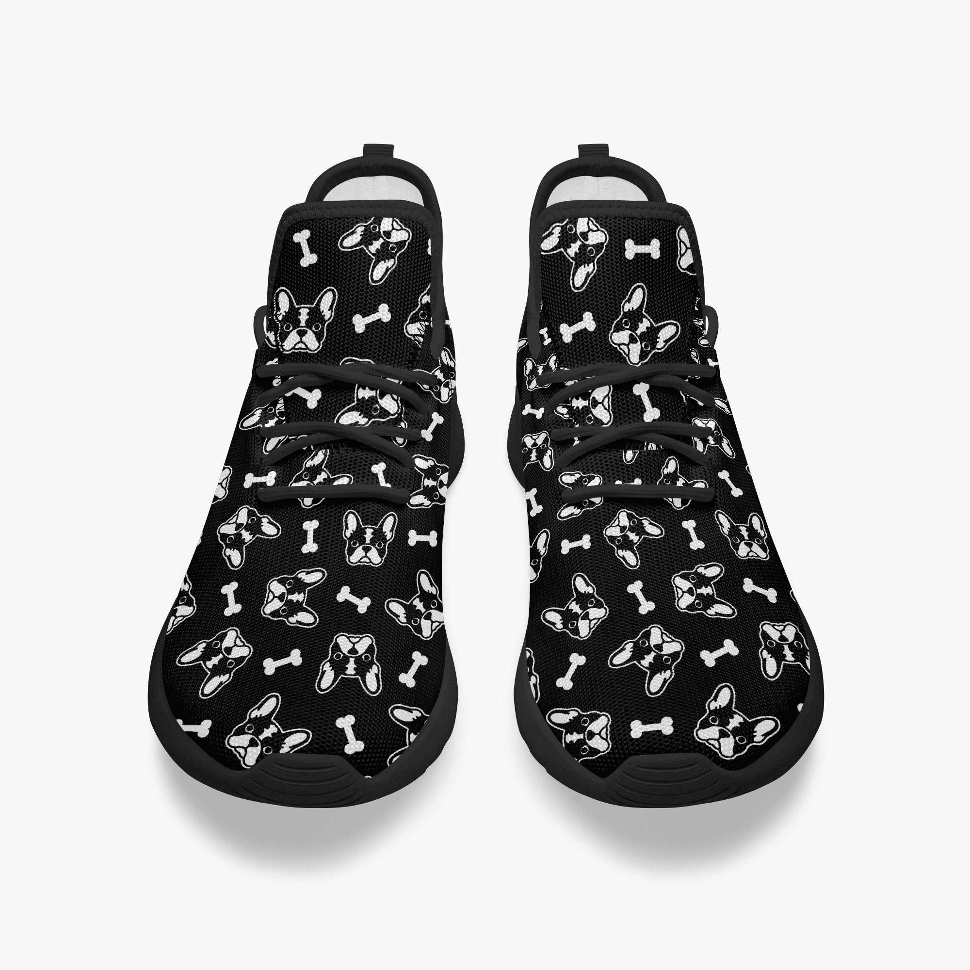 French Bulldog Lover Cobalt Classic Sneakers Stylish Walking Shoes