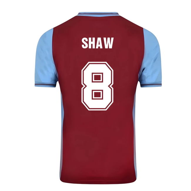 2024-25 Aston Villa Home Jersey Score Draw Aston Villa #1982 Editio...
